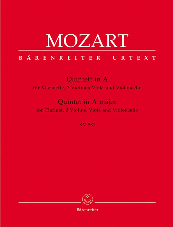 Mozart: Quintet for Clarinet, two Violins, Viola and Violoncello A major K. 581 Stadler Quintet