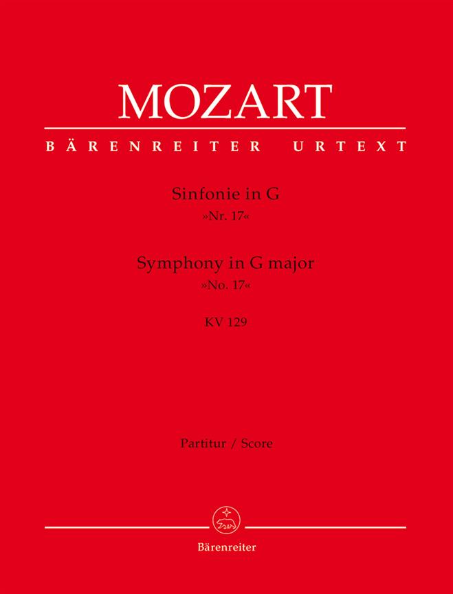 Mozart: Symphony no. 17 G major K. 129