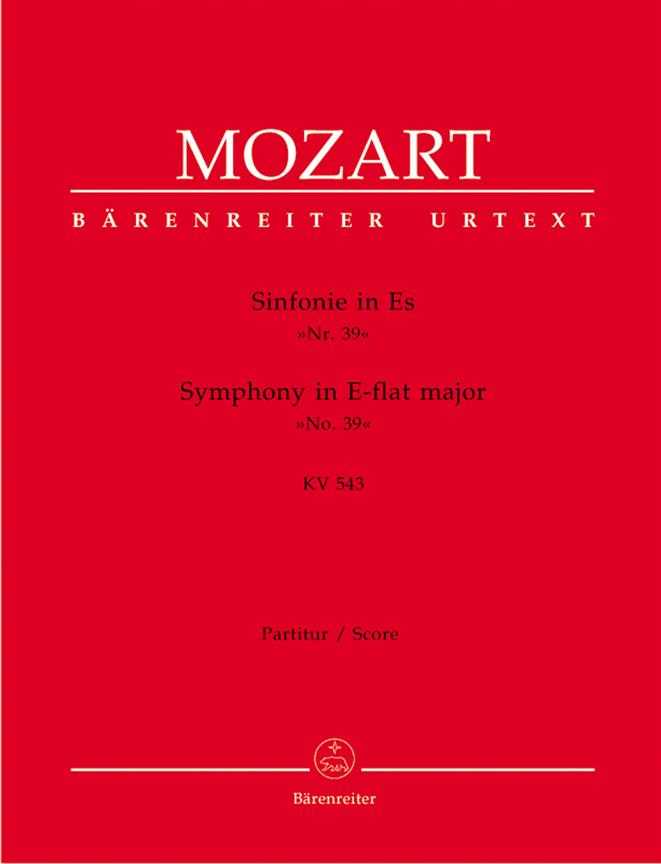 Mozart: Symphony no. 39 E-flat major K. 543