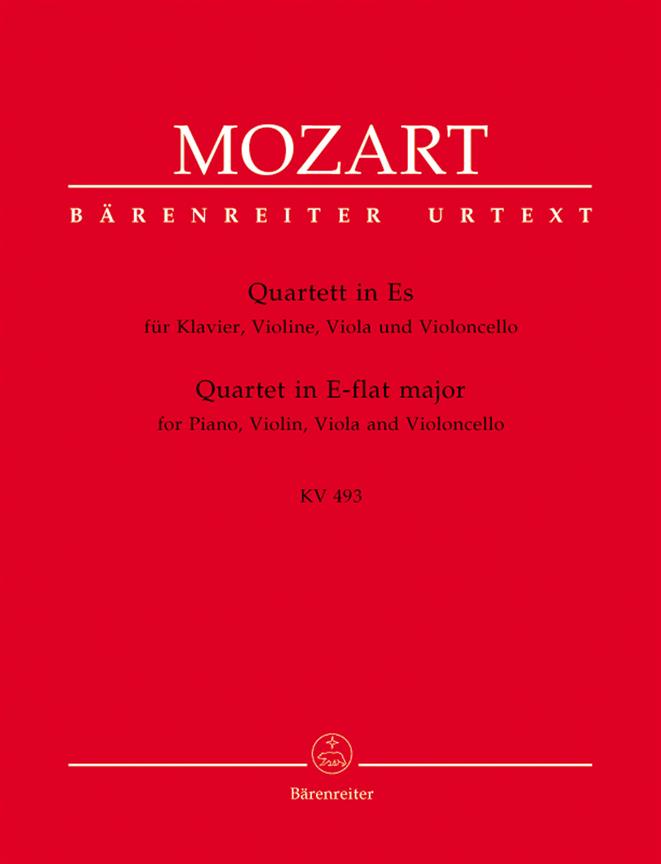 Mozart: Quartet in E-flat major for Piano, Violin, Viola and Violoncello