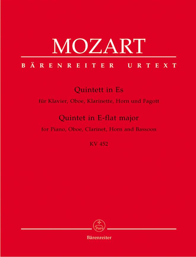 Mozart: Quintet in E-flat major for Piano, Oboe, Clarinet, Horn and Bassoon E-flat major KV 452