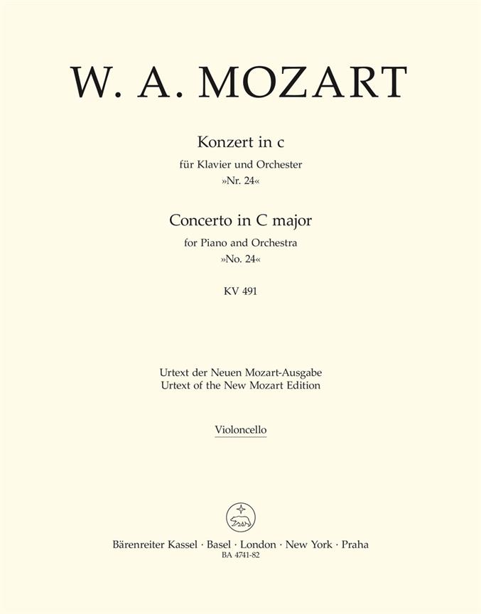 Mozart: Konzert für Klavier und Orchester Nr. 24 c-Moll KV 491