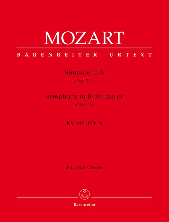 Mozart: Symphony no. 24 in B-flat major K. 182 (173dA)