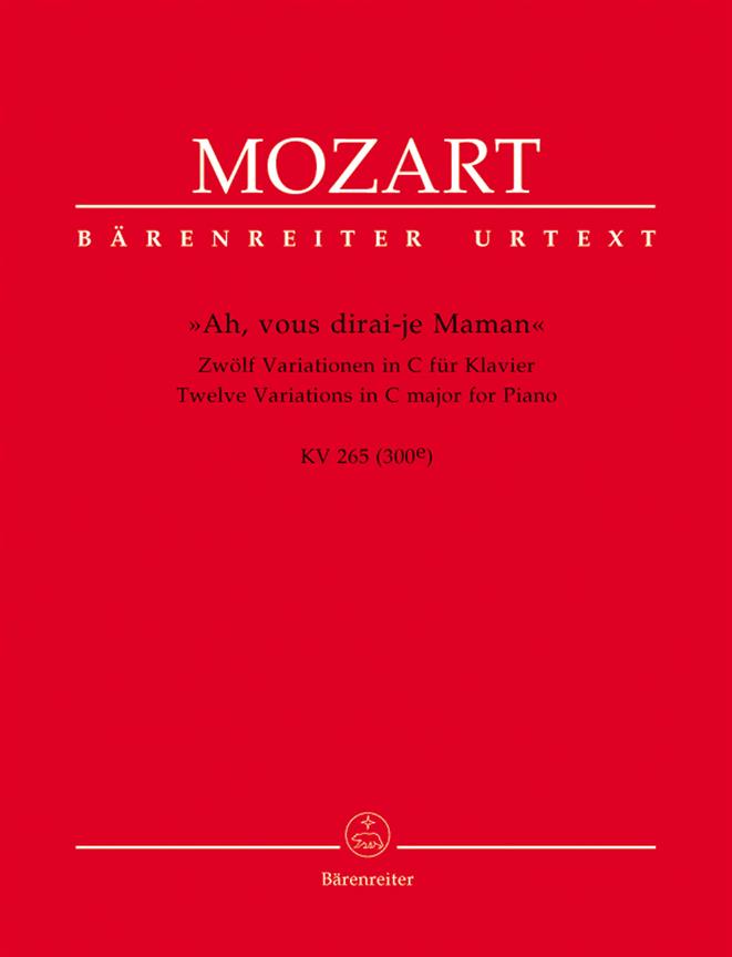 Mozart: Ah, vous dirai-je Maman C-Dur KV 265