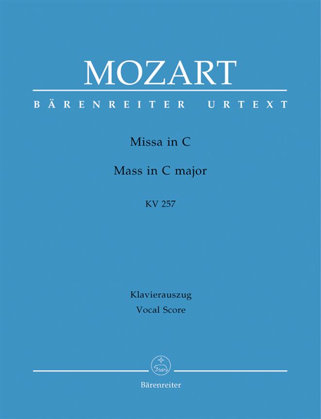 Mozart: Missa C-Dur KV 257 (Vocal Score)