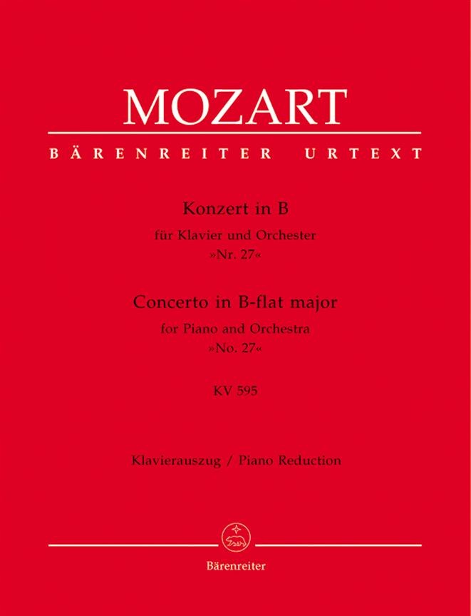 Mozart: Concerto for Piano and Orchestra no. 27 in B-flat major K. 595