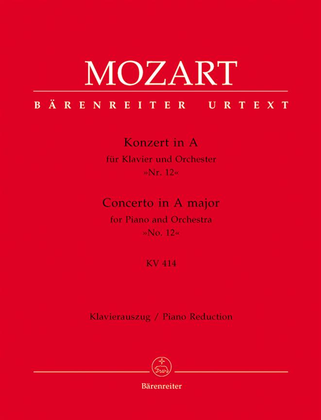 Mozart: Concerto for Piano and Orchestra no. 12 in A major K. 414
