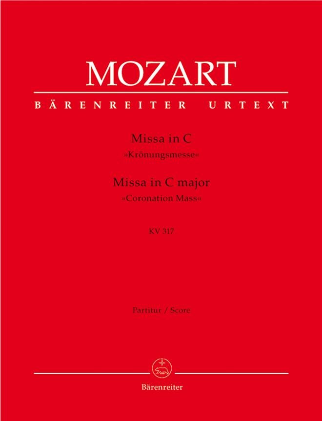 Mozart: Missa C-Dur KV 317 Krönungsmesse (Partituur)