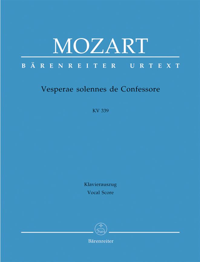 Mozart: Vesperae solennes de Confessore K. 339
