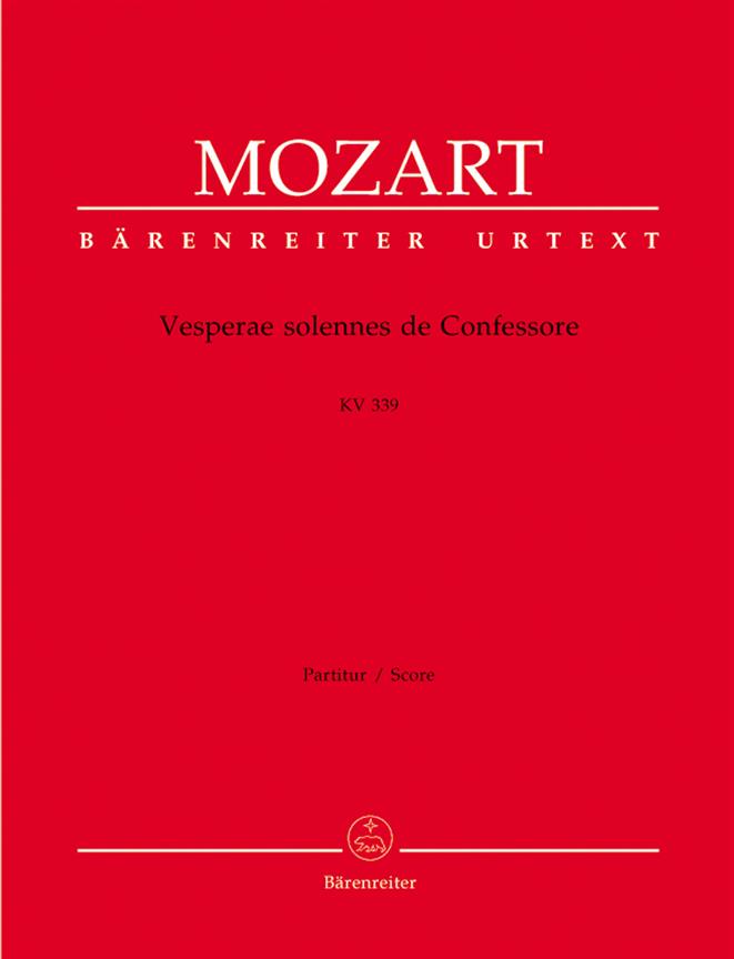 Mozart: Vesperae solennes de Confessore K. 339