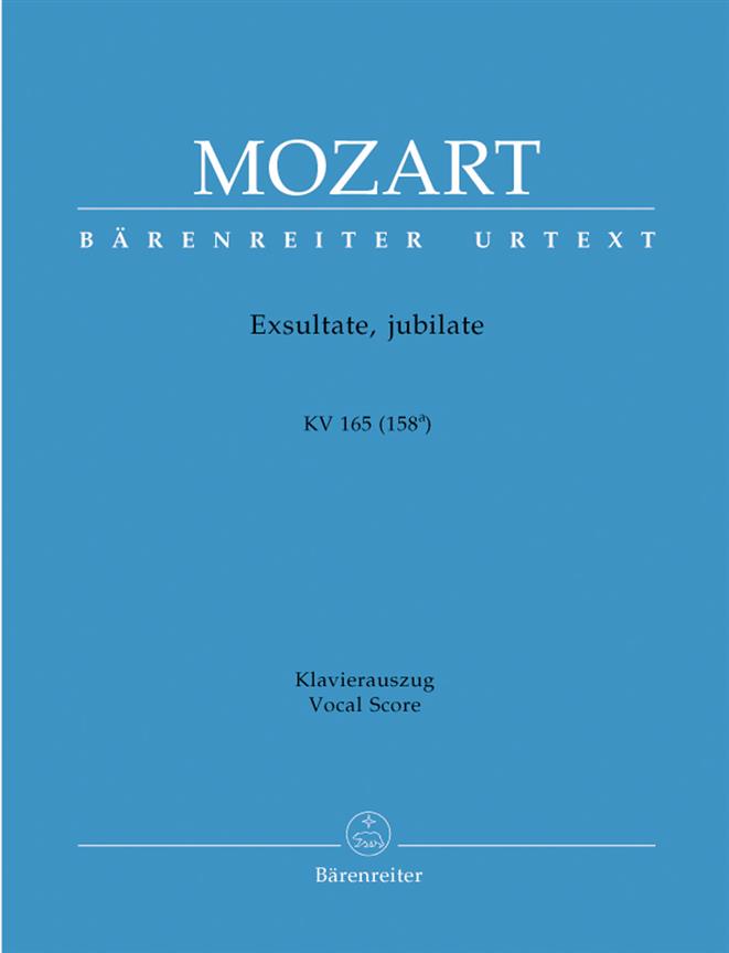 Mozart: Exsultate, jubilate K. 165 (158a)