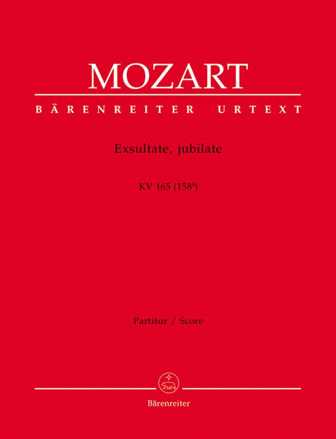 Mozart: Exsultate, jubilate K. 165 (158a)