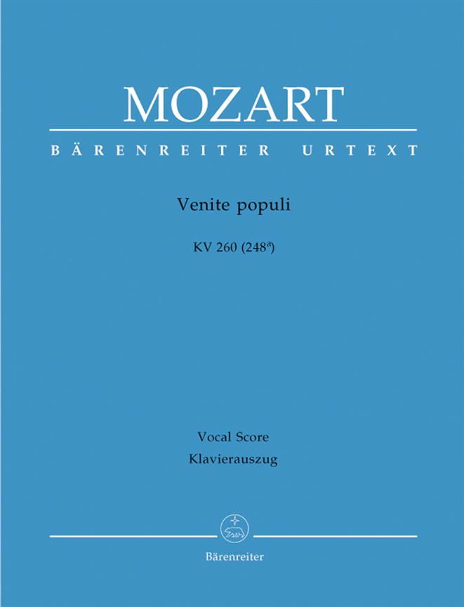 Mozart: Venite populi K. 260 (248a)