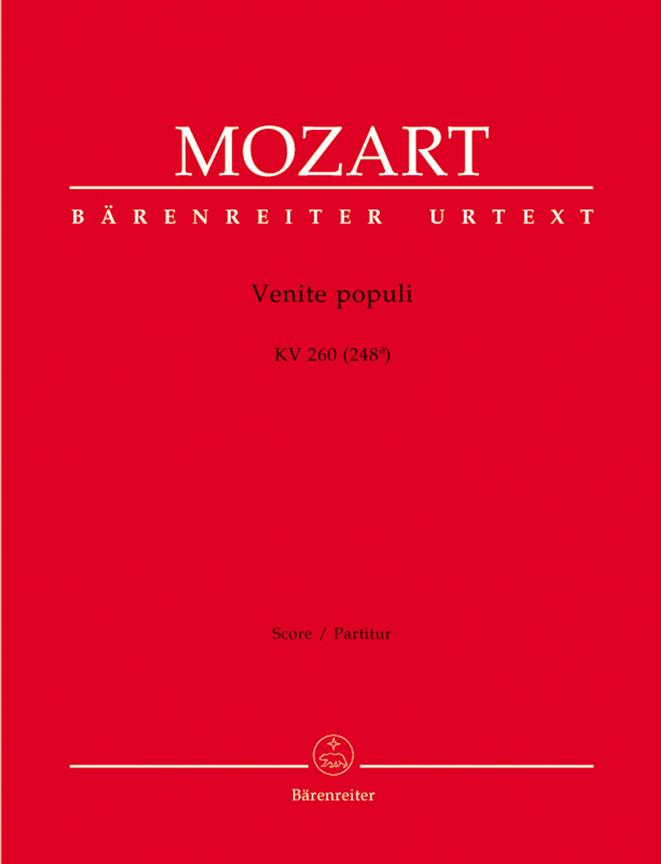 Mozart: Venite populi K. 260 (248a)