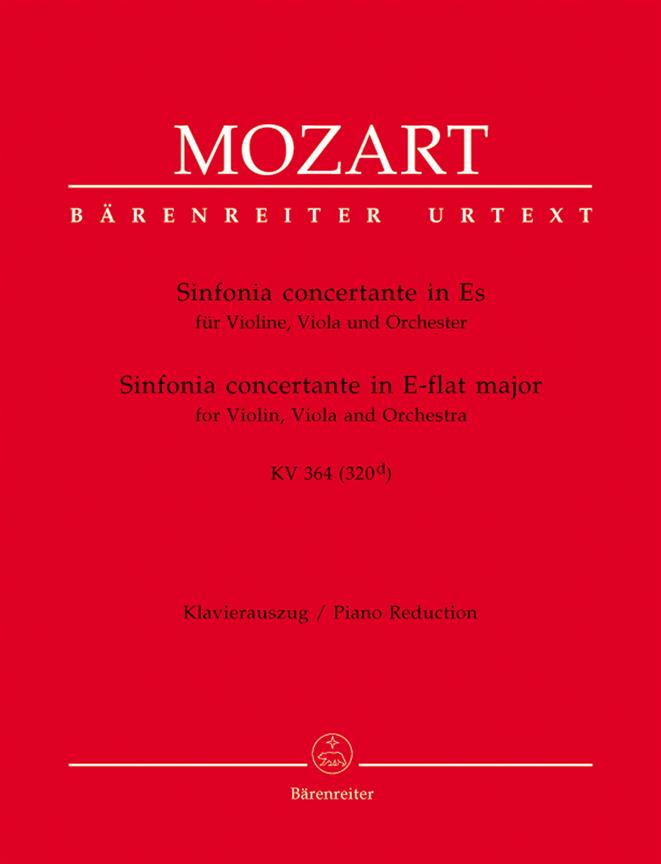 Mozart: Sinfonia concertante for Violin, Viola and Orchestra in E-flat major K. 364 (320d)