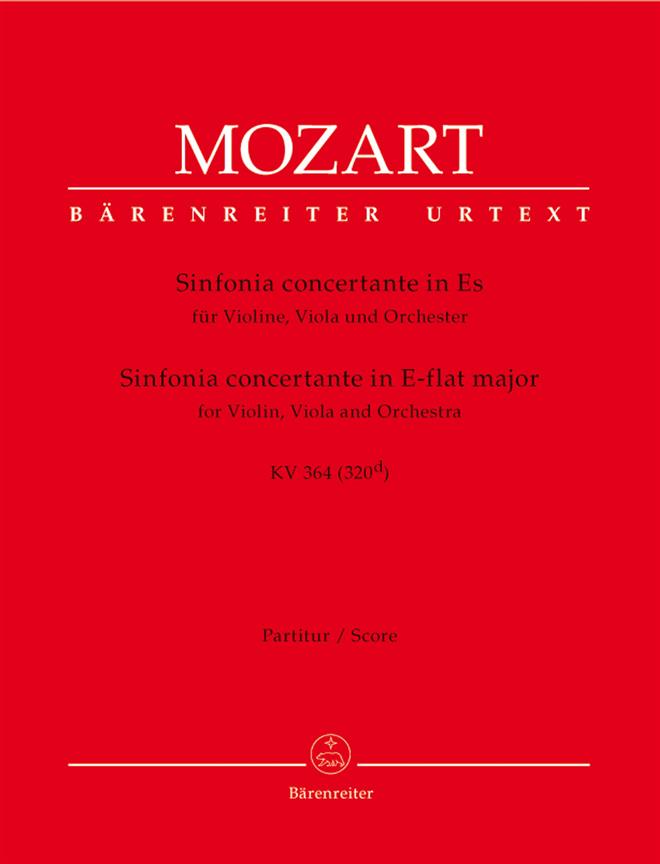 Mozart: Sinfonia concertante for Violin, Viola and Orchestra in E-flat major K. 364 (320d)