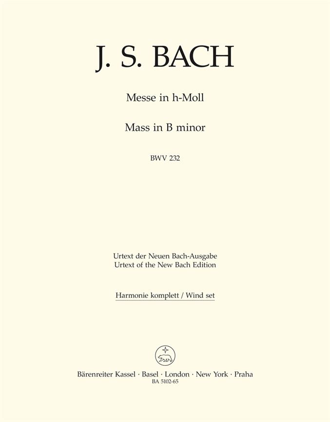 Bach: Mass B Minor BWV 232 (Windset)