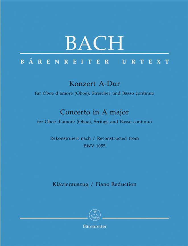 Bach: Strings and Basso continuo A major (BWV 1055)