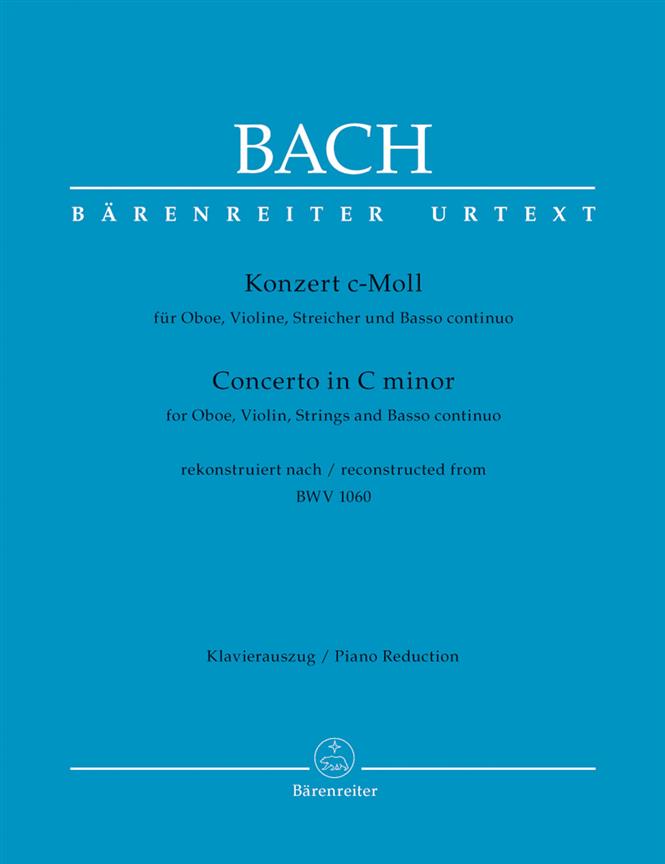 Bach: Konzert for Oboe, Violine, Streicher und Basso continuo c-Moll