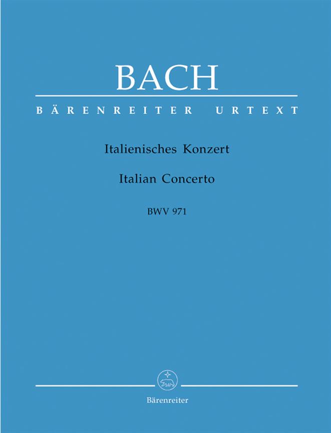 Bach: Italienisches Konzert BWV 971 (Baerenreiter)