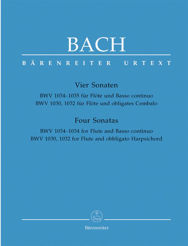 Bach: Vier Sonaten – Four Sonatas (BWV 1030, BWV 1032, BWV 1034, BWV 1035)