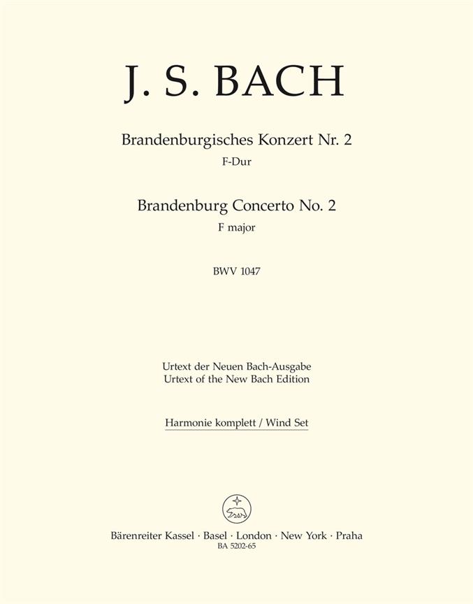 Bach: Brandenburg Concerto no. 2 F major BWV 1047