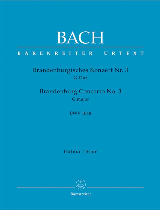 Bach: Brandenburg Concerto no. 3 G major BWV 1048