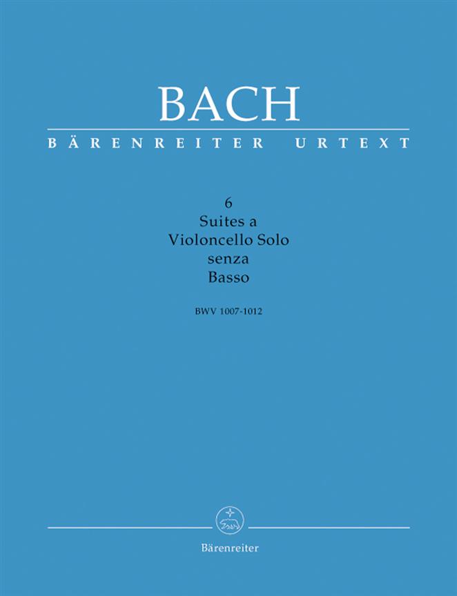 Bach: 6 Suites fur Violoncello BWV 1007-1012