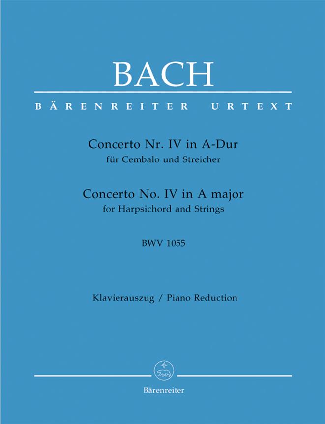 Bach: Harpsichord Concerto IV A major BWV 1055