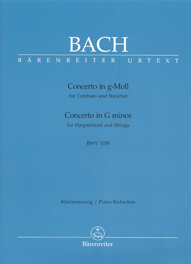 Bach: Concerto für Cembalo und Streicher g-Moll BWV 1058