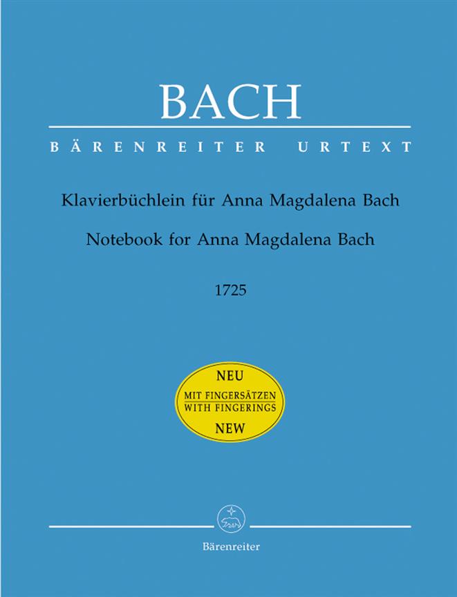 Bach: Klavierbüchlein For Anna Magdalena Bach 1725