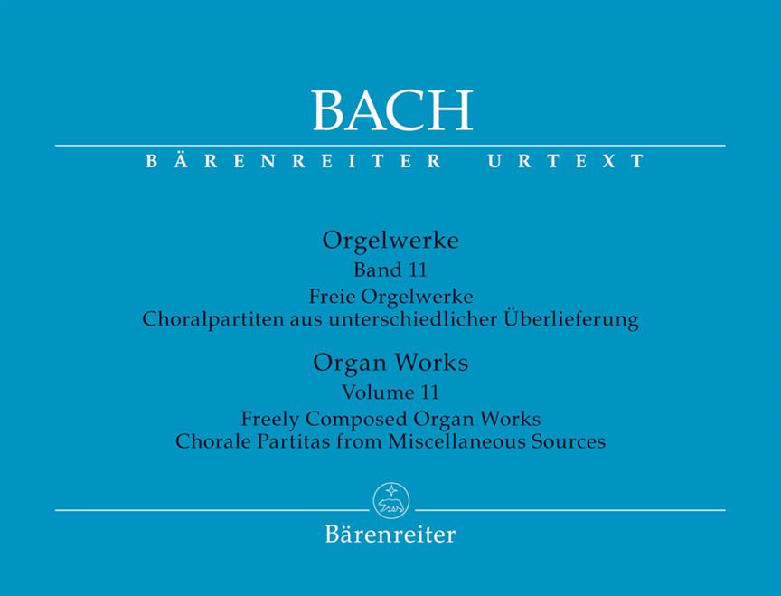 Bach: Orgelwerke Band 11