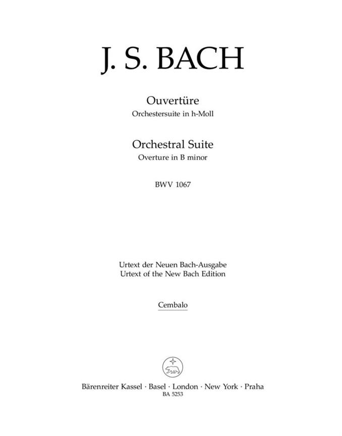 Bach: Orchestral Suite (Overture) B minor BWV 1067