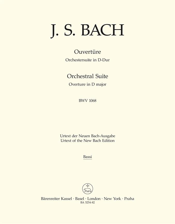 Bach: Orchestral Suite (Overture) D major BWV 1068