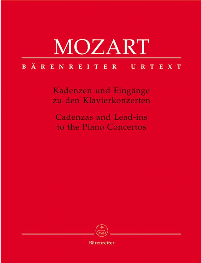Kadenzen und Eingänge zu den Klavierkonzerten - Cadenzas and Lead-ins to the Piano Concertos