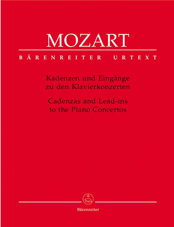 Kadenzen und Eingänge zu den Klavierkonzerten - Cadenzas and Lead-ins to the Piano Concertos