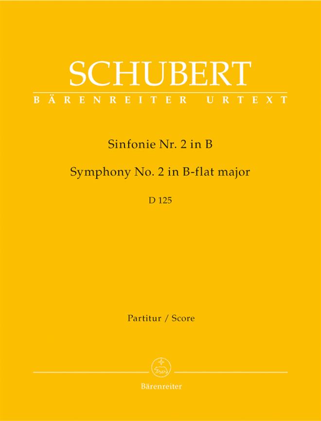 Schubert: Symphony no. 2 in B-flat major D 125