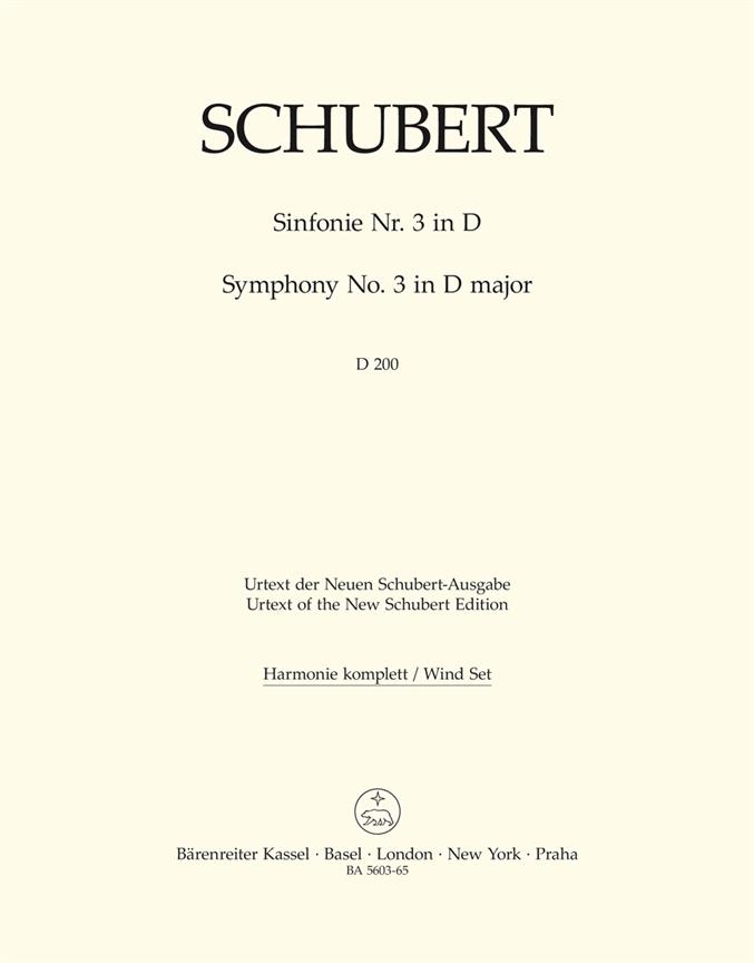 Schubert: Symphony no. 3 in D major D 200