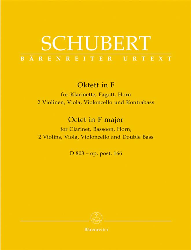 Franz Schubert: Octet F major op. post.166 D 803(Octet)