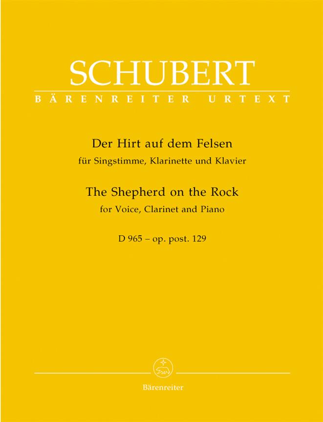 Franz Schubert: Der Hirt auf dem Felsen - The Shepherd on the Rock