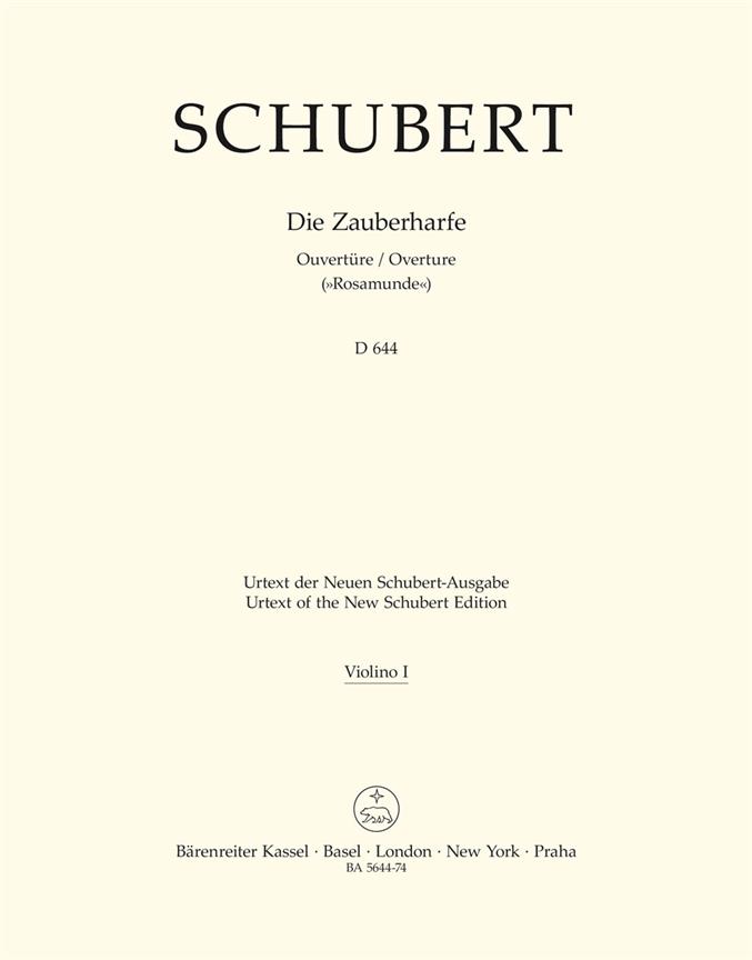 Schubert: Die Zauberharfe. Ouvertüre C-Dur D 644 Rosamunde