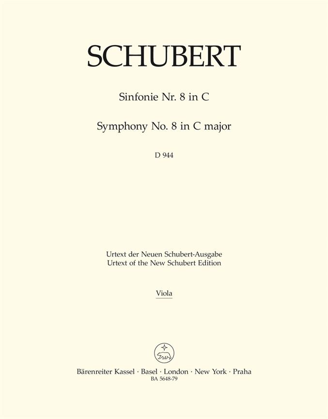 Schubert: Sinfonie Nr. 8 C-Dur D 944 Die Grosse