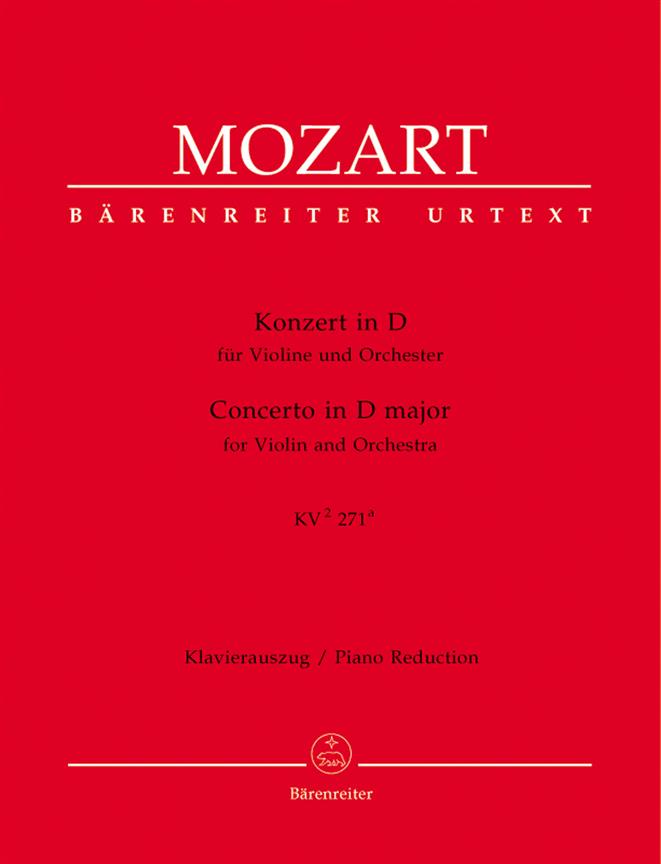 Mozart: Concerto for Violin und Orchestra D-major K. 271a (271i)