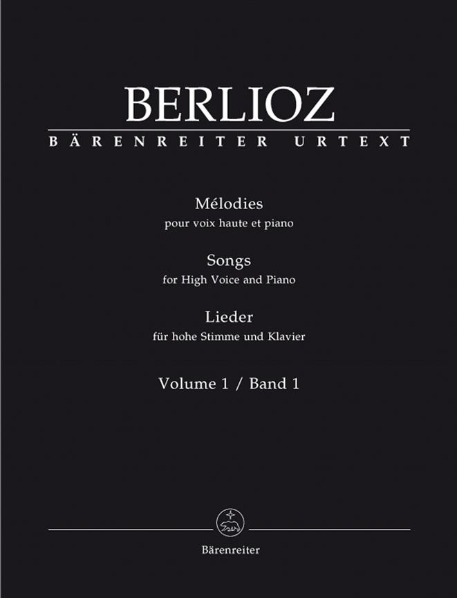 Hector Berlioz: Songs For High Voice with Piano 1