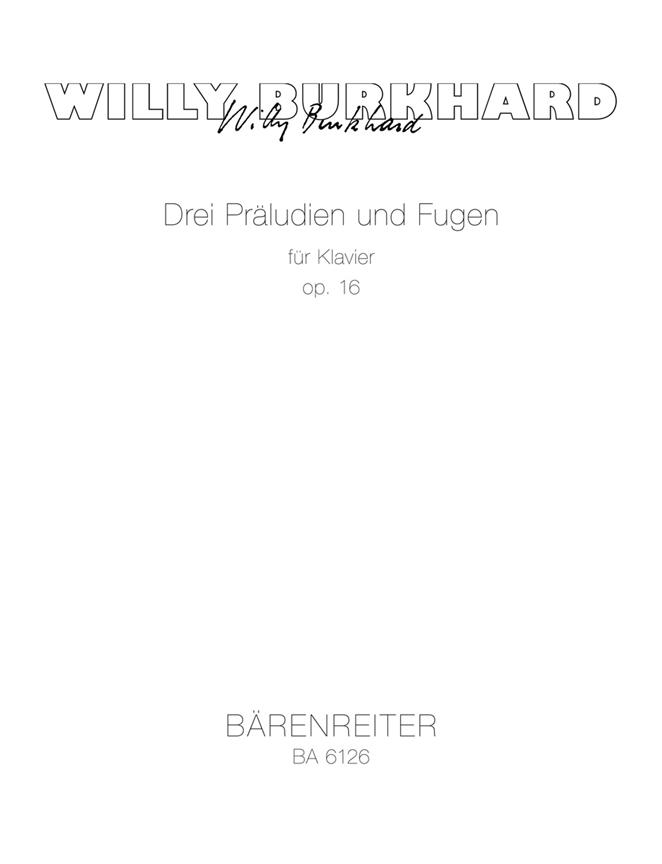 Drei Präludien und Fugen (1927)