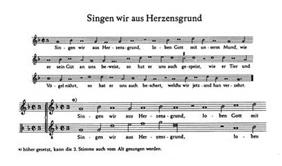 Singen wir aus Herzensgrund