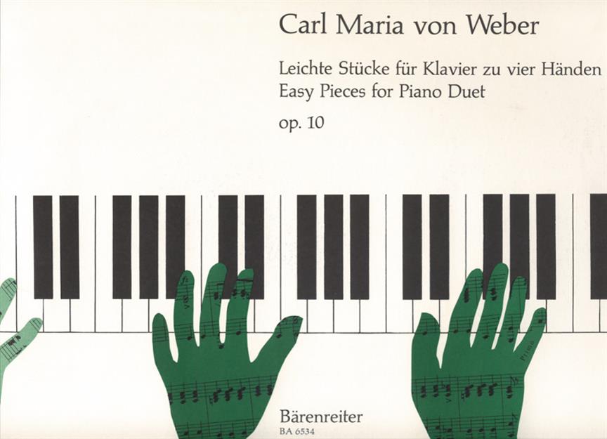 Weber: Easy Pieces (Piano four hands)