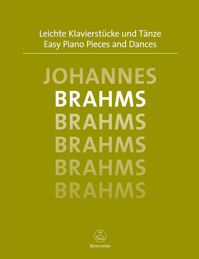 Brahms: Leichte Klavierstücke und Tänze - Easy Piano Pieces and Dances