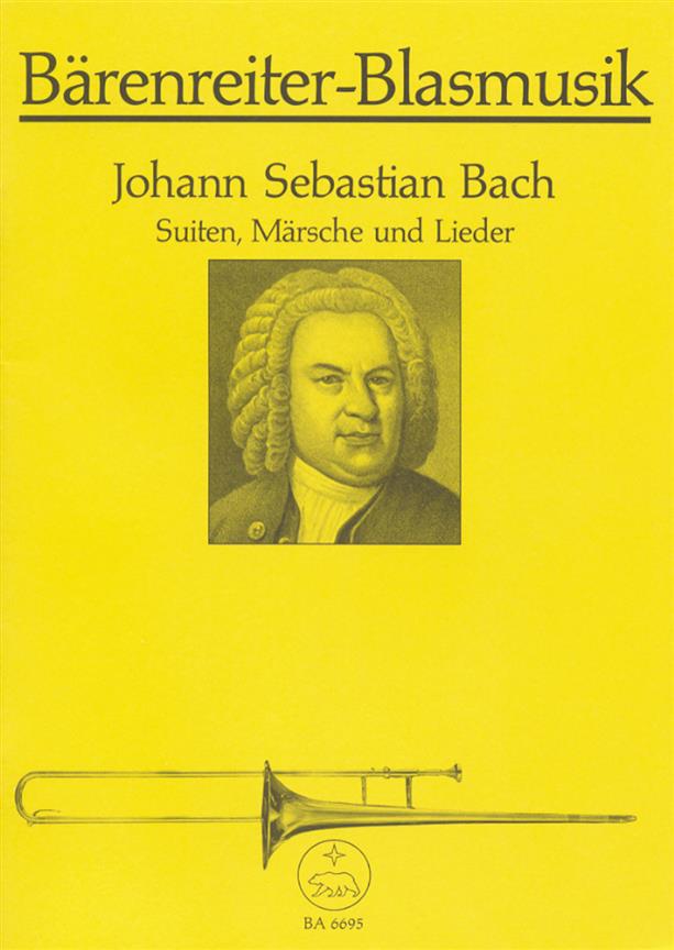 Bach: Suiten, Märsche und Lieder fuer Blechbläser (Posaunenchor), Pauken ad lib