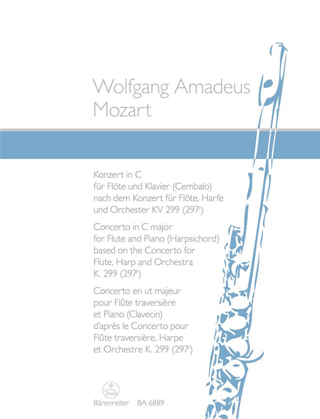 Mozart: Concerto for Flute and Piano (Harpsichord) C major